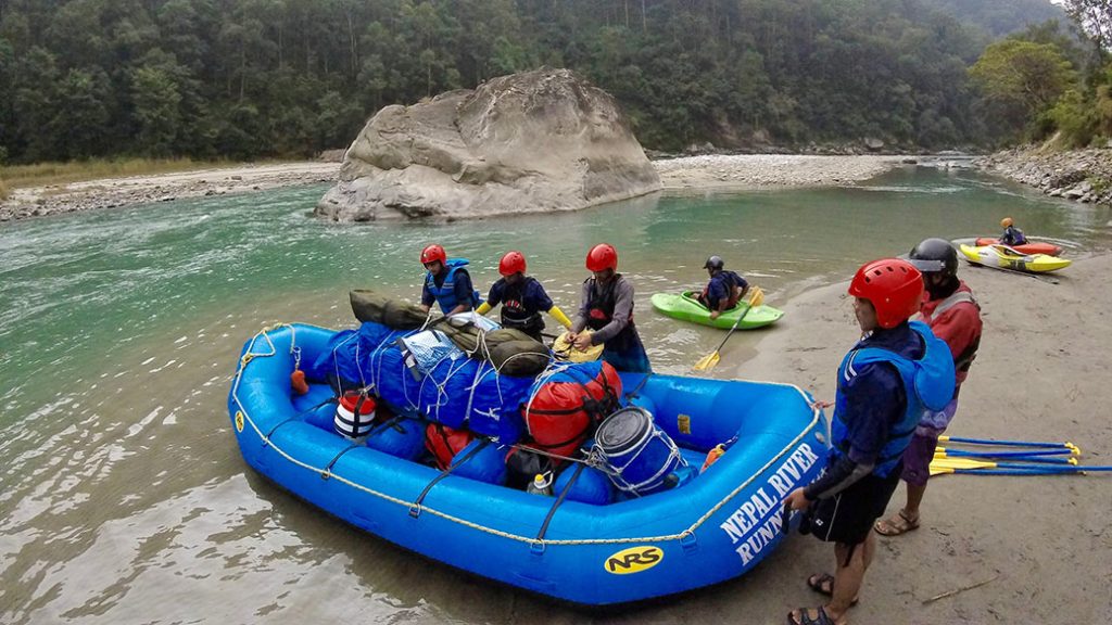 Sunkoshi River Rafting