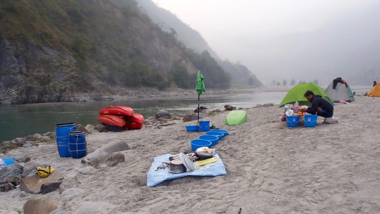 Rafting in Nepal During Dashain