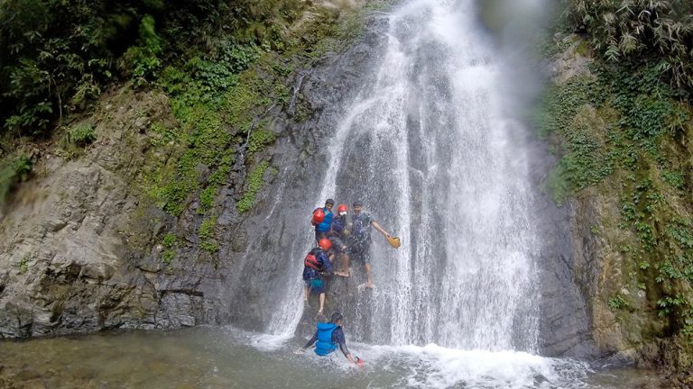 Waterfalls on Sun Koshi, Nepal